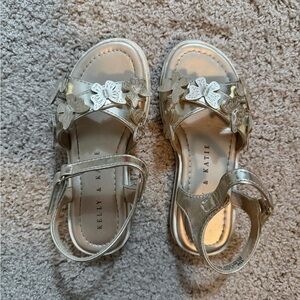 Kelly & Katie Gold Kids Sandals